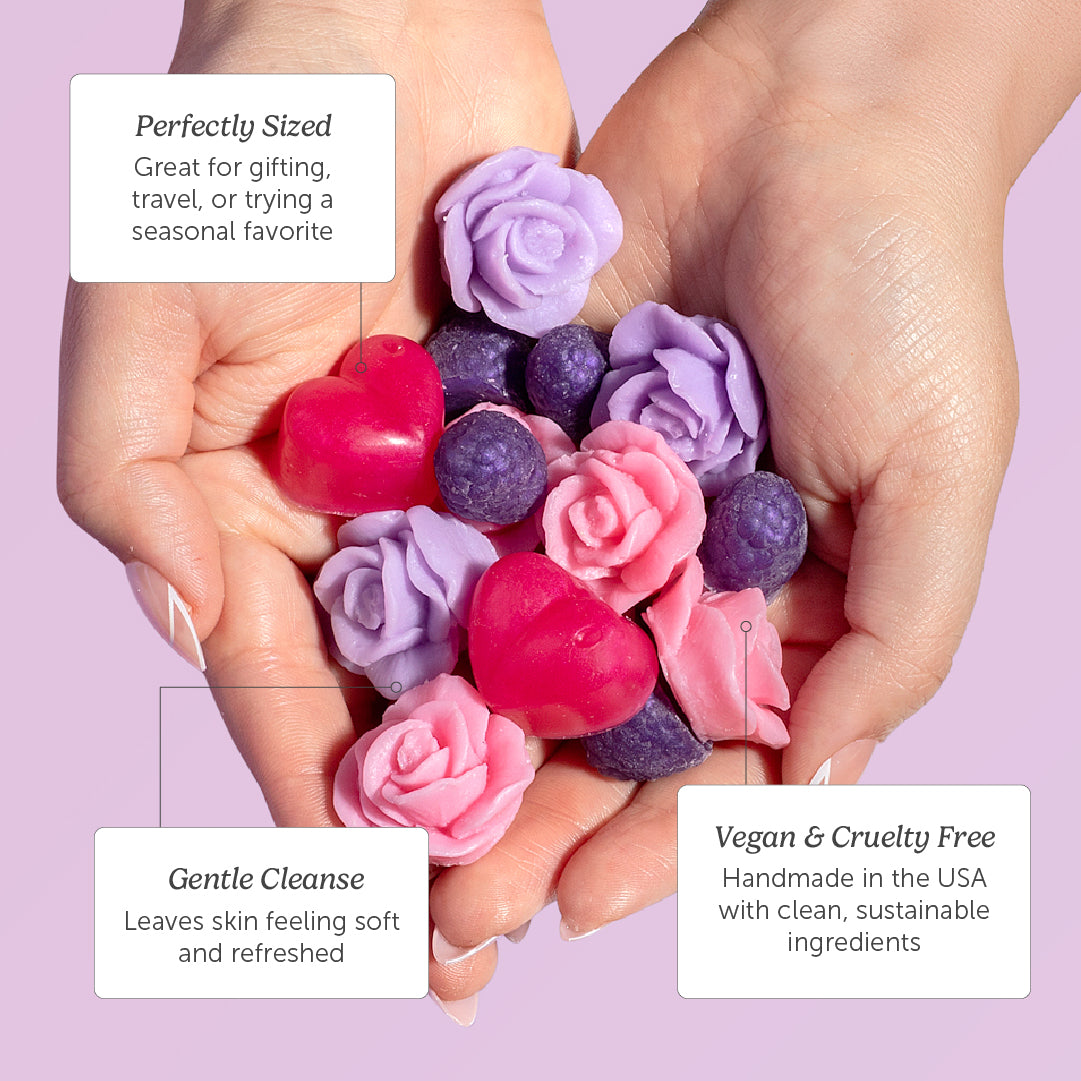 Berry Rose Soap Minis