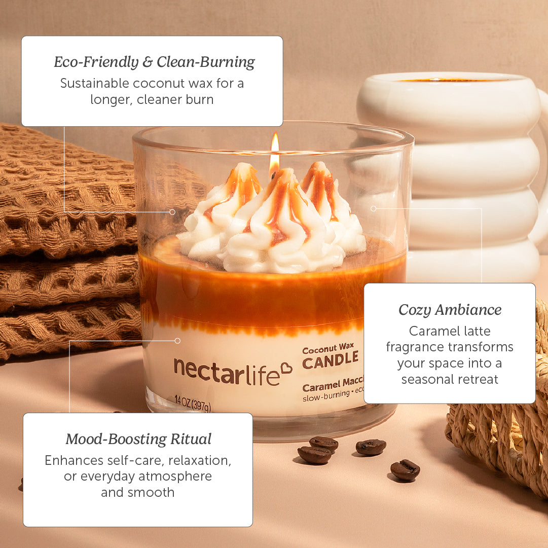 Caramel Macchiato Coconut Wax Candle