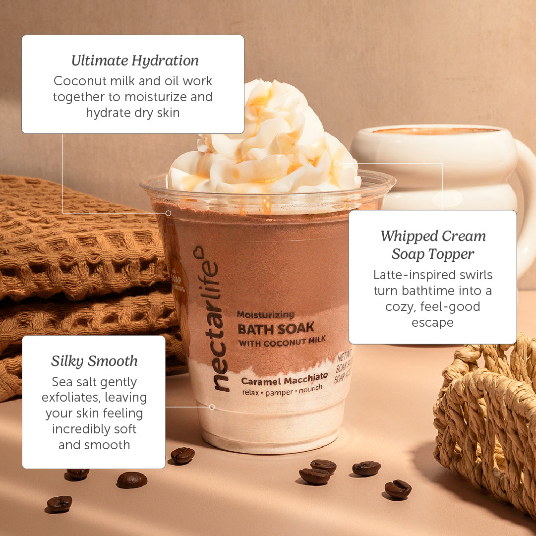 Caramel Macchiato Milkshake Bath Soak