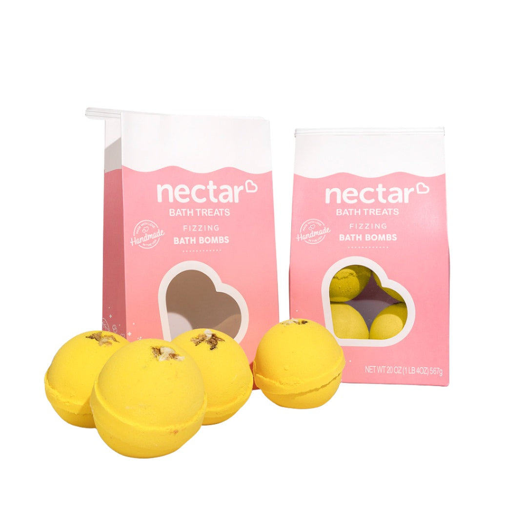 Round Bath Bomb 8 Pack Citrus Sunrise