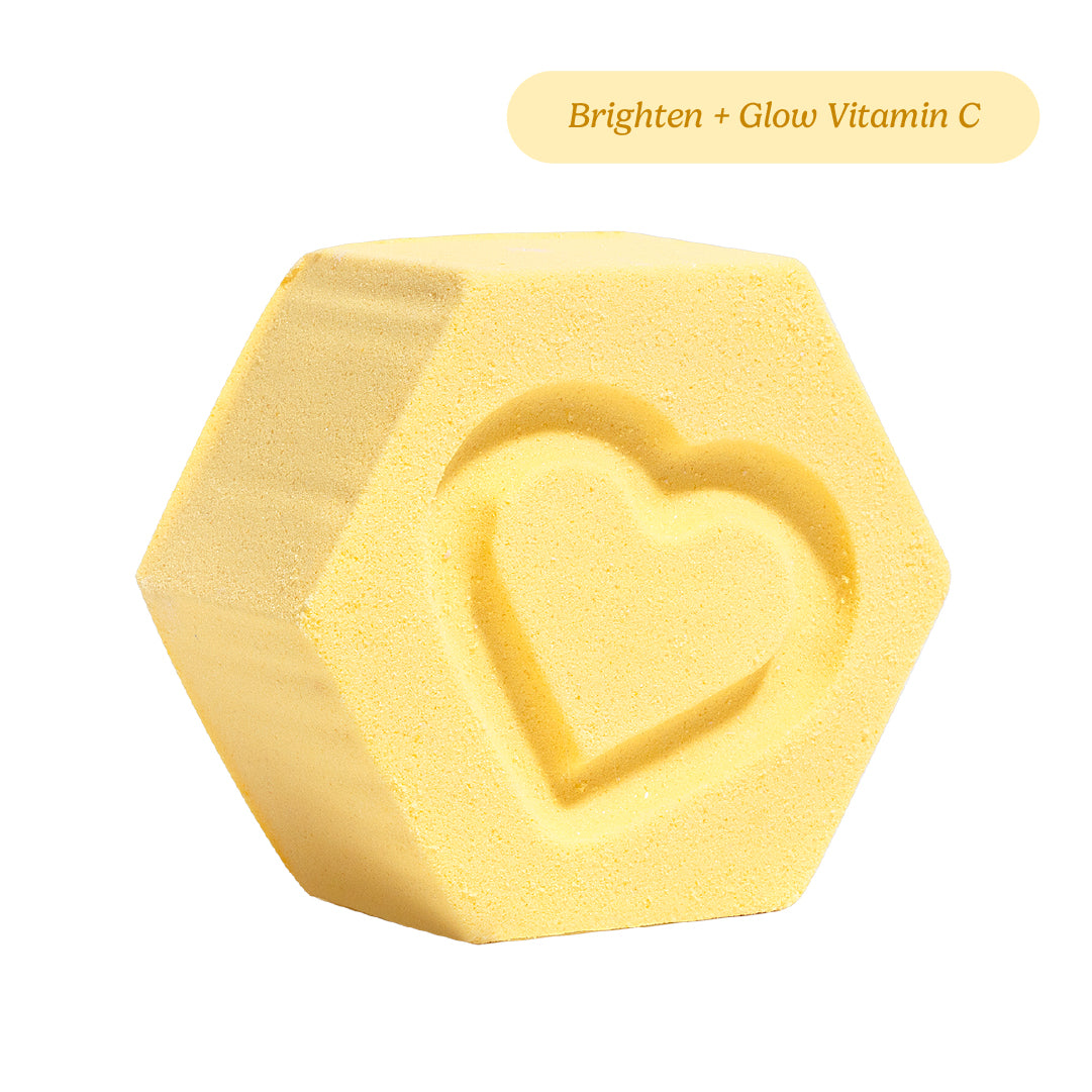 Essential Oil Benefit Bomb - Brighten + Glow Vitamin C Bath Bomb