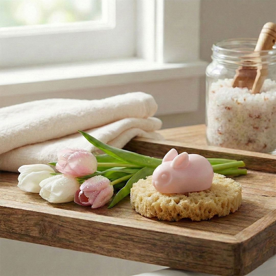 Marshmallow Fluff Mini Bunny Soap - 2 pack