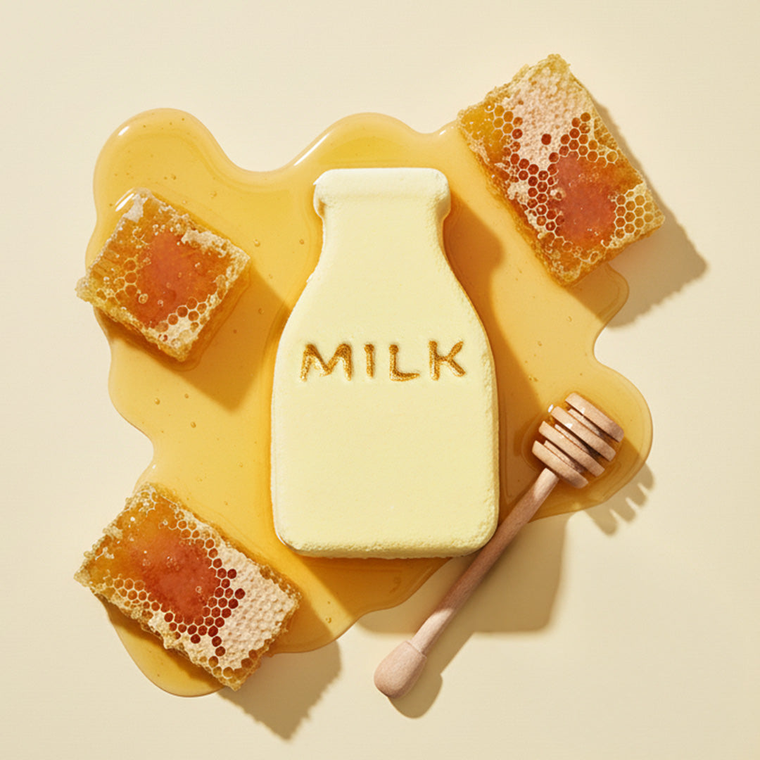 Milk & Honey Milk Bottle Bath Bomb