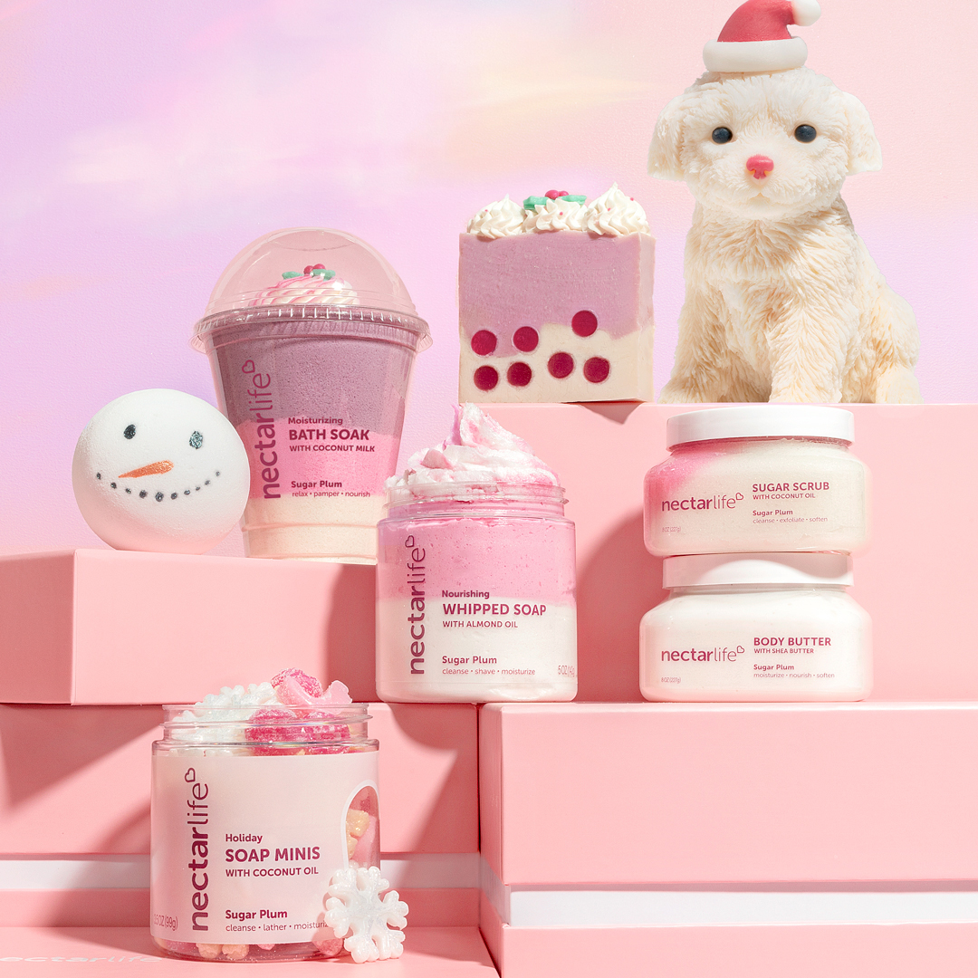 Sugar Plum Holiday Soap Minis