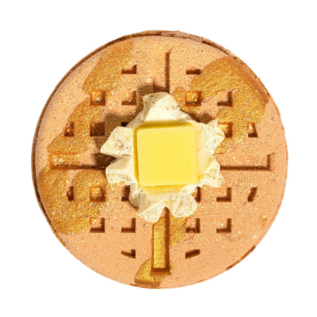 Waffle Bath Bombs Maple Sugar