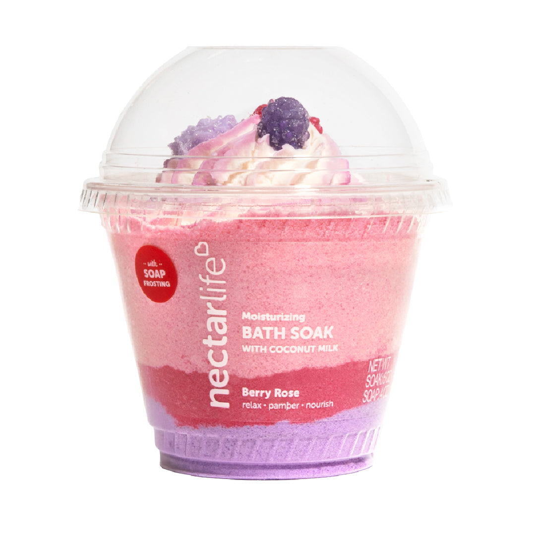 Berry Rose Mini Milkshake Bath Soak