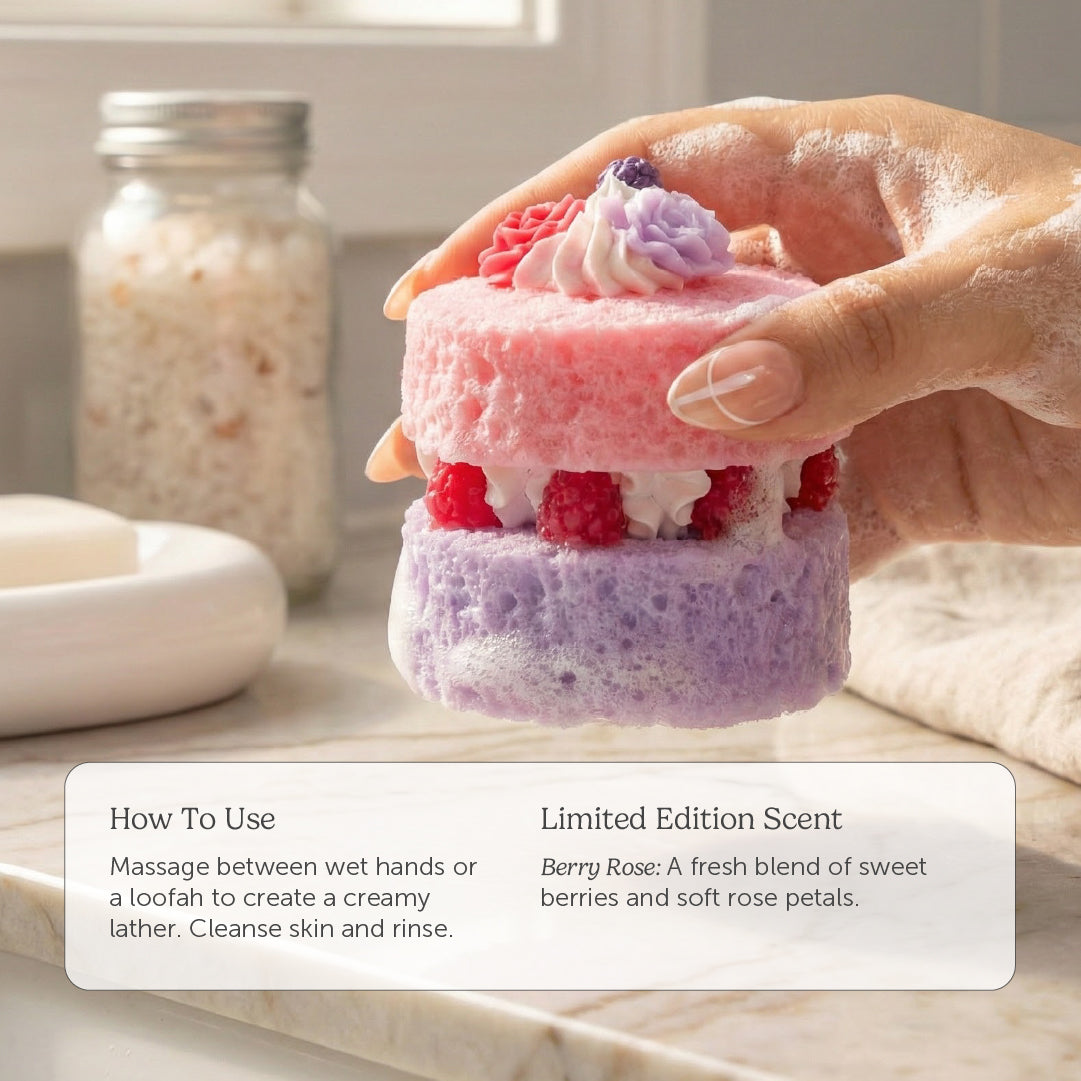 Berry Rose Shortcake Soap Treat
