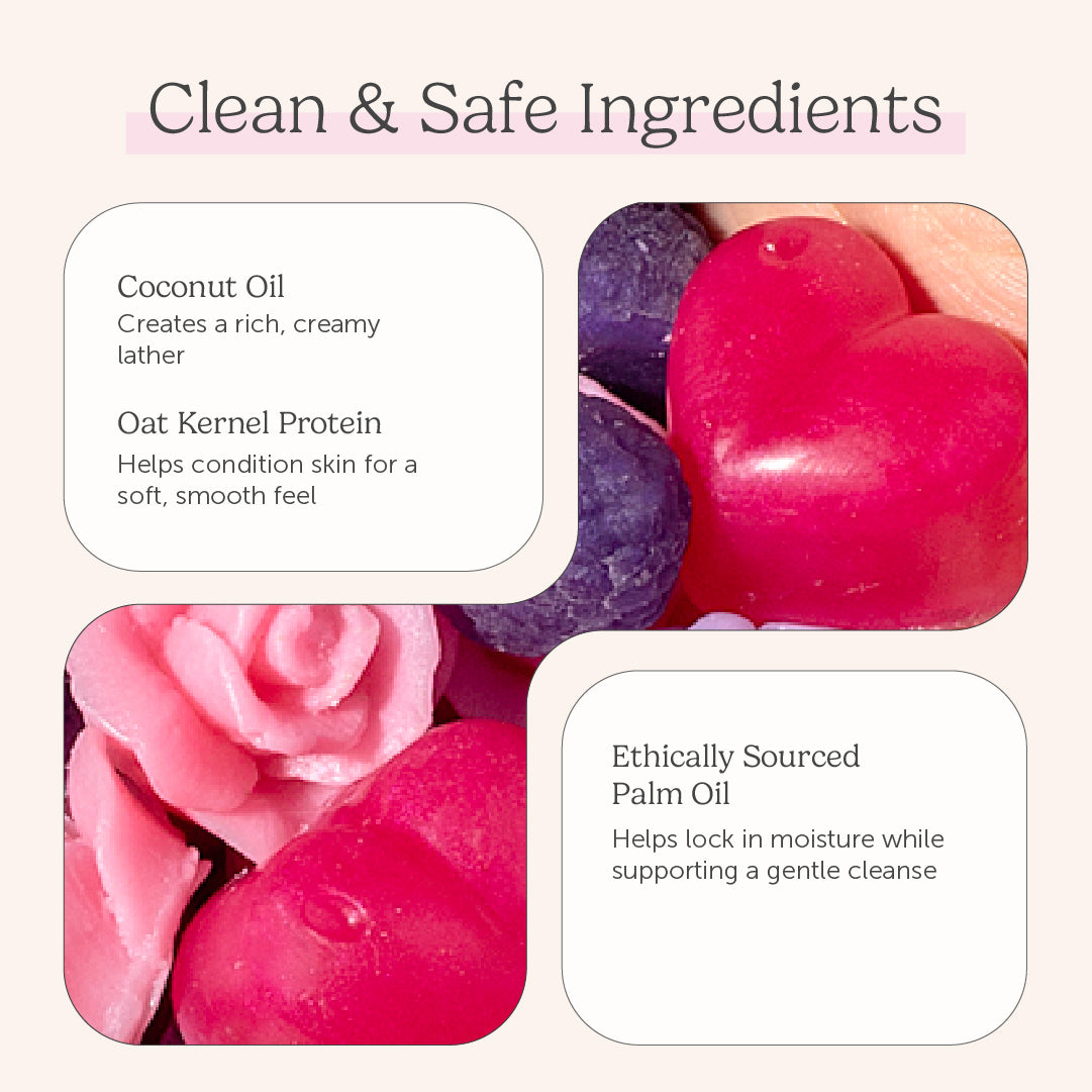 Berry Rose Soap Minis