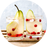 Cranberry Pear Bellini