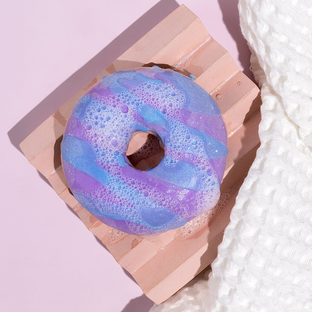 Lavender Jumbo Donut Soap