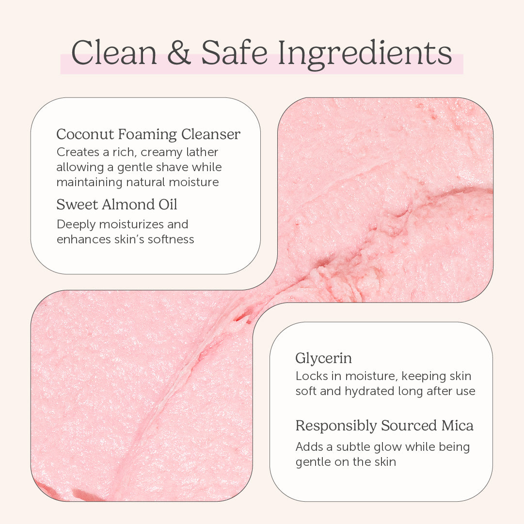 Nourishing Whipped Soap + Shave Butter - Fruit Smoothie - Testing