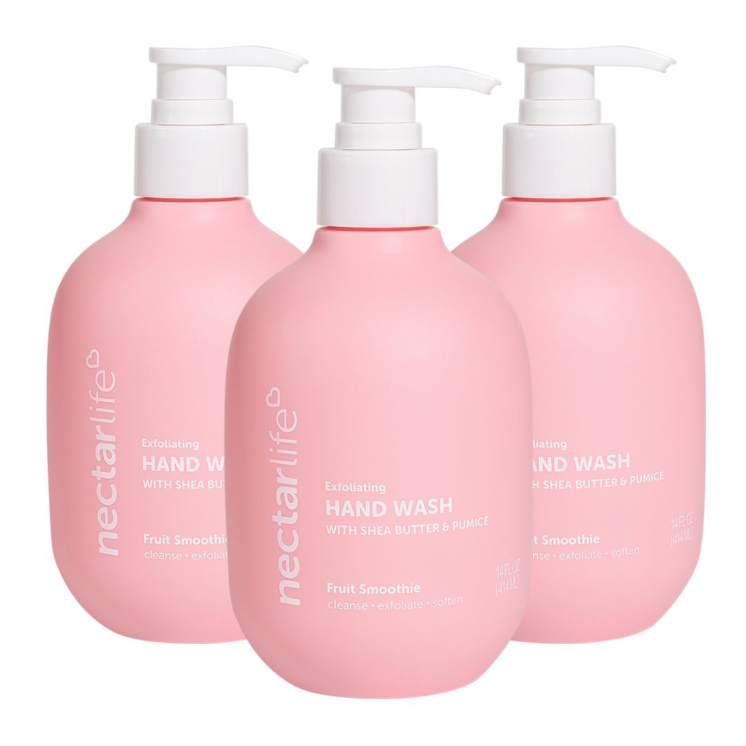 Exfoliating Hand Wash 3 Pack Fruit Smoothie