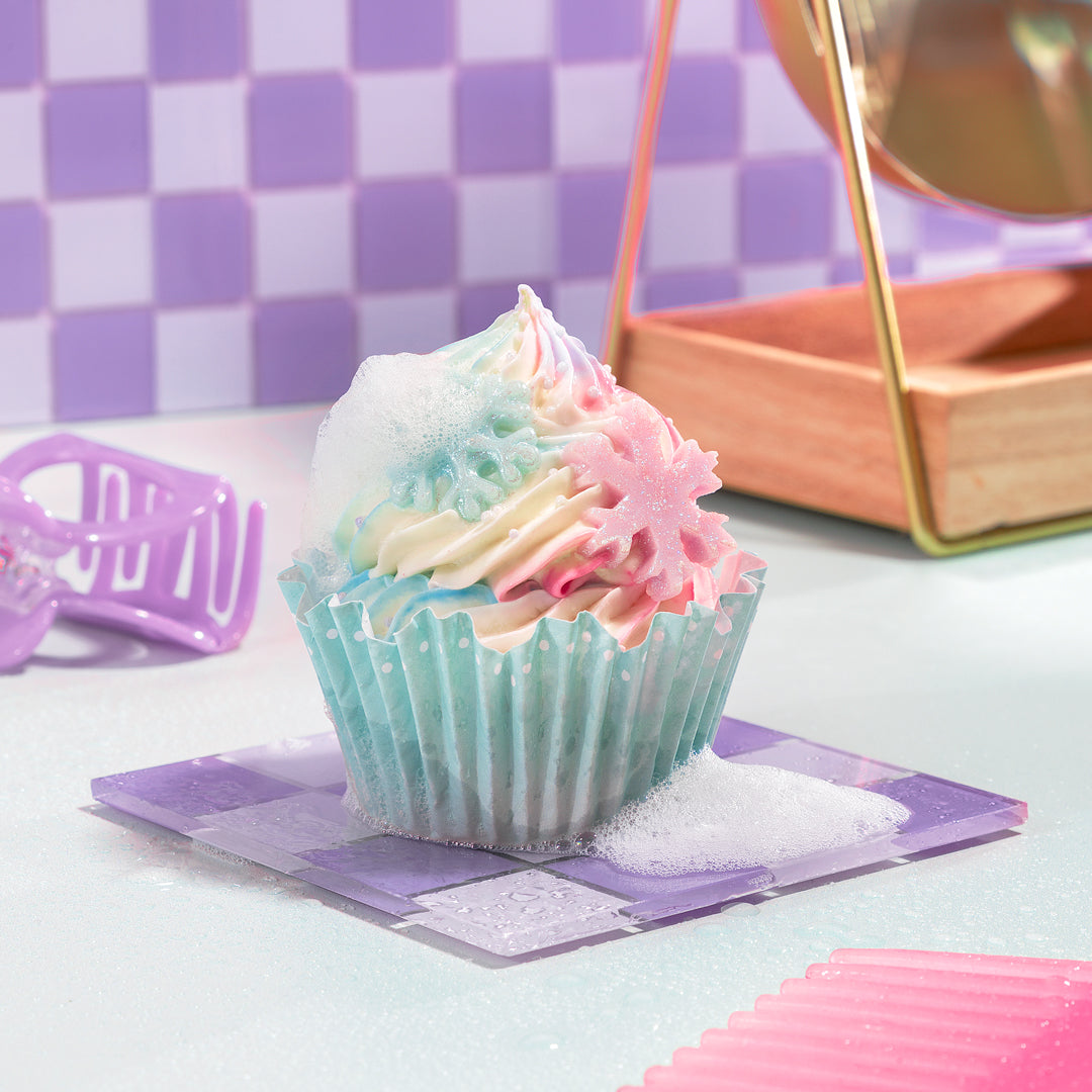 Vanilla Peppermint Cupcake Soap