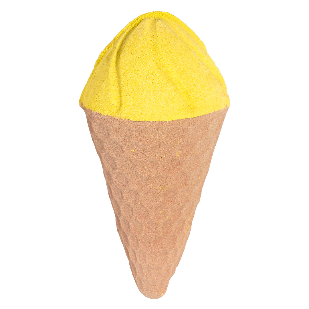 Lemon Squeeze Foaming Ice Cream Cone Bath Bomb