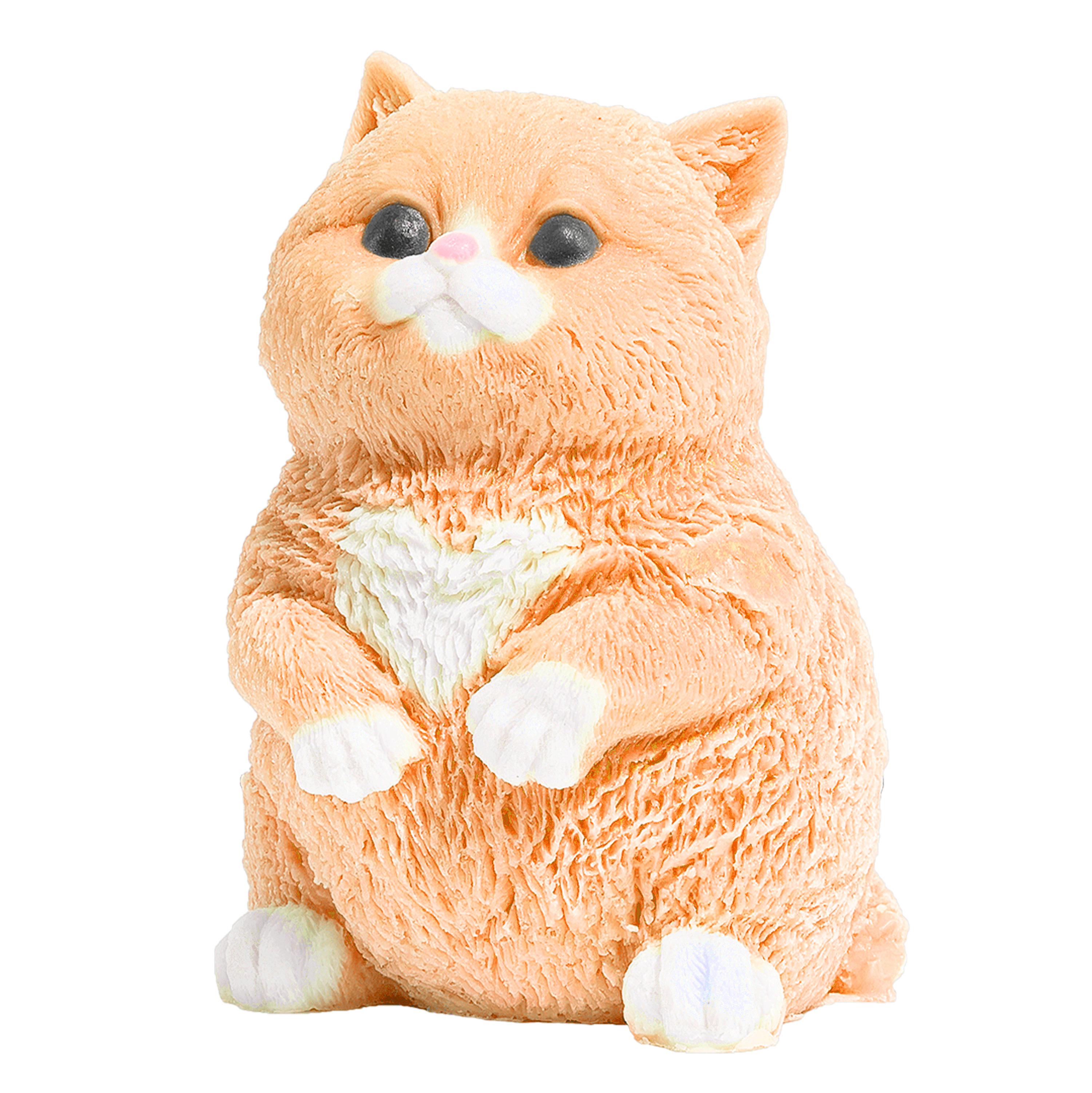Large Kitty Soap - Orange