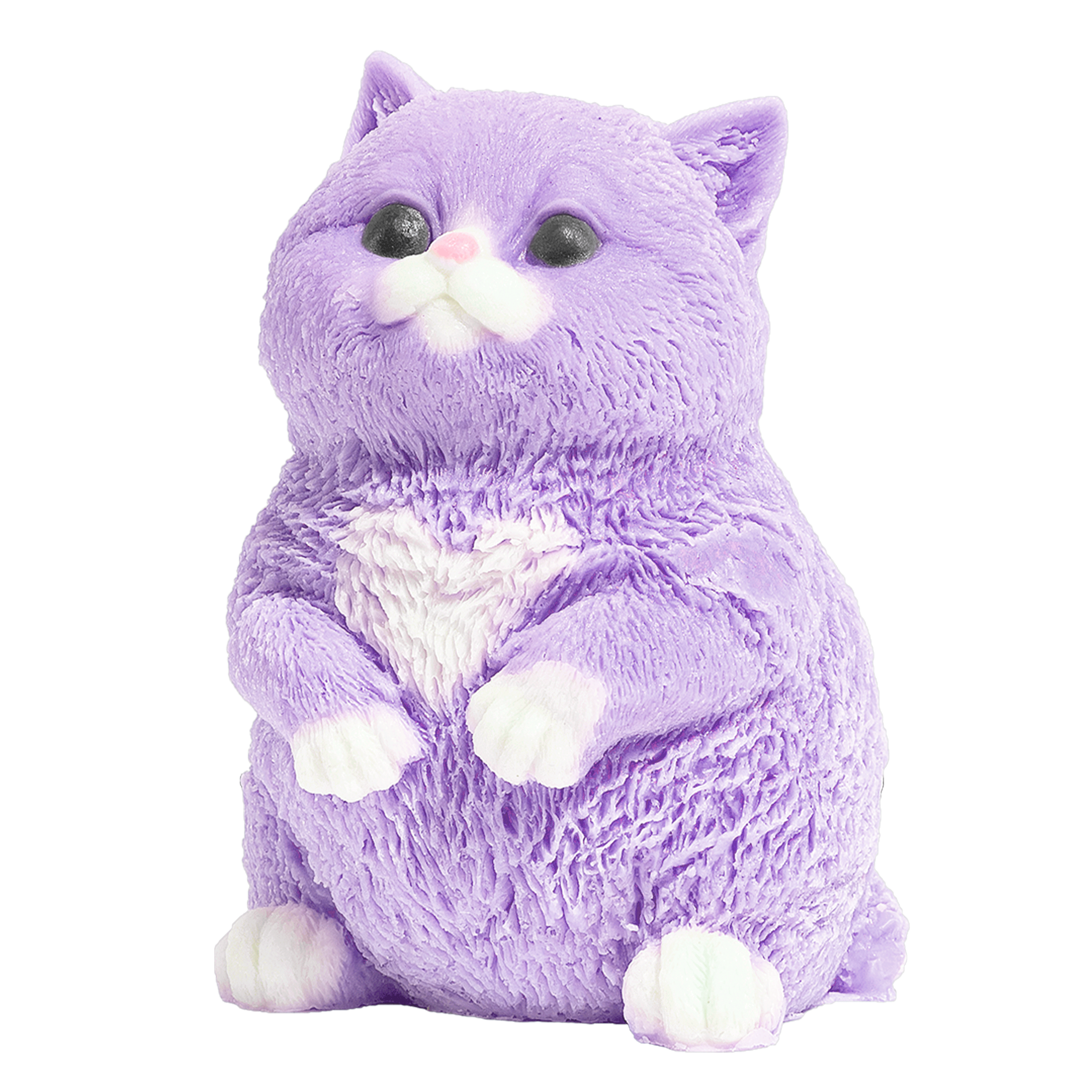 Large Kitty Soap - Purple