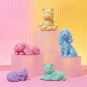 Small Sleeping Kitty Soap - Pink
