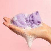 Small Sleeping Kitty Soap - Pink