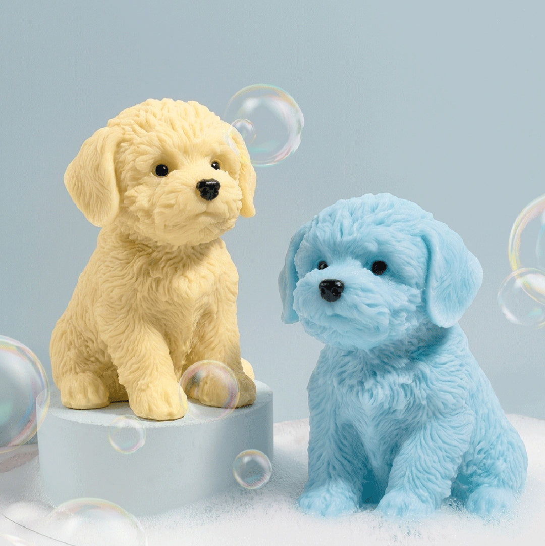 Medium Labradoodle Soap - Pink