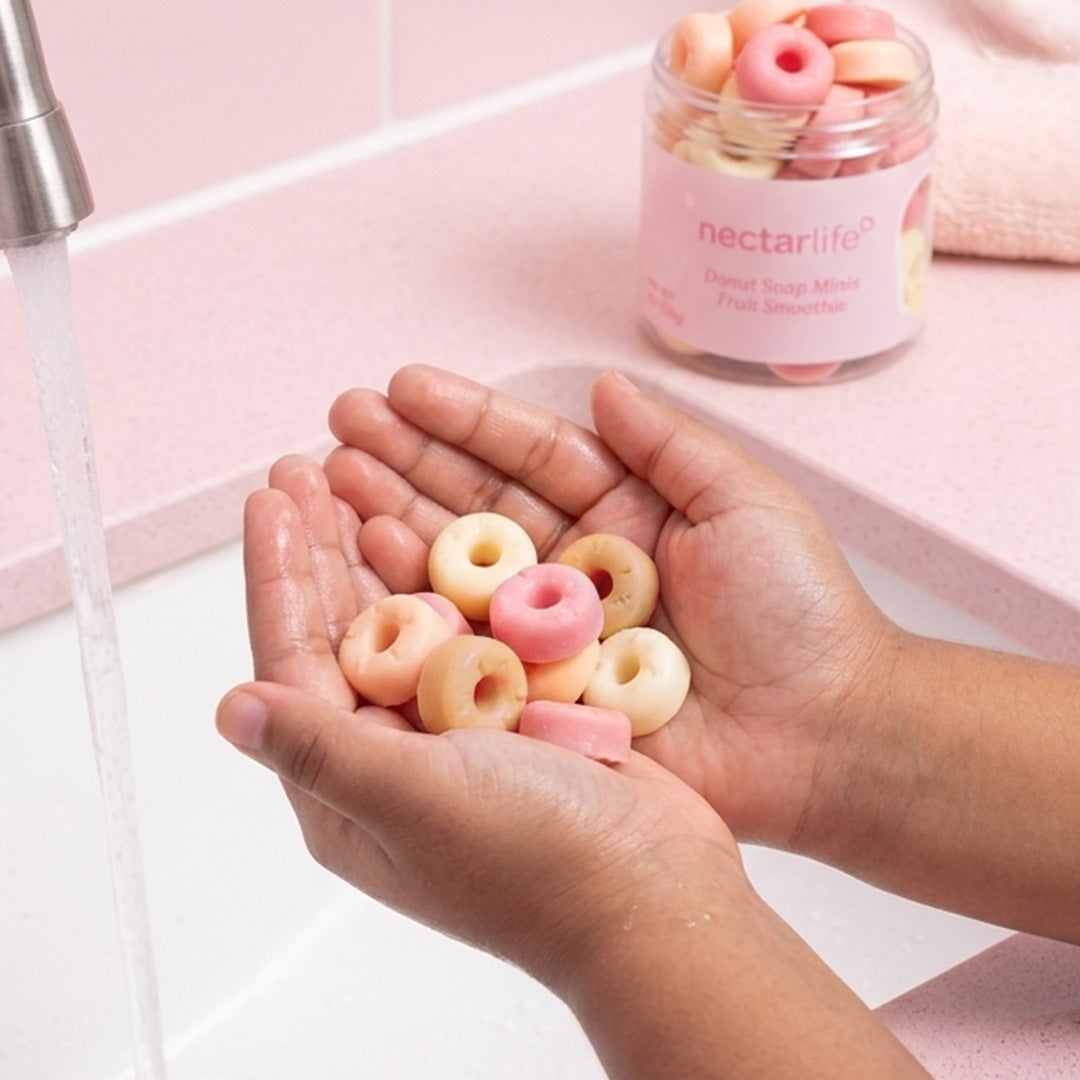 Fruit Smoothie Donut Soap Minis