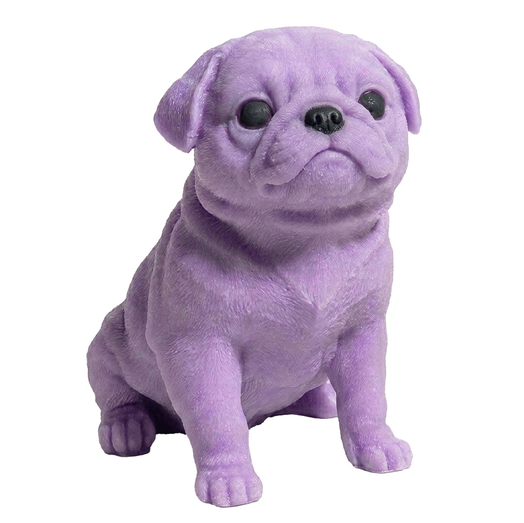 Large Pug Soap - Purple