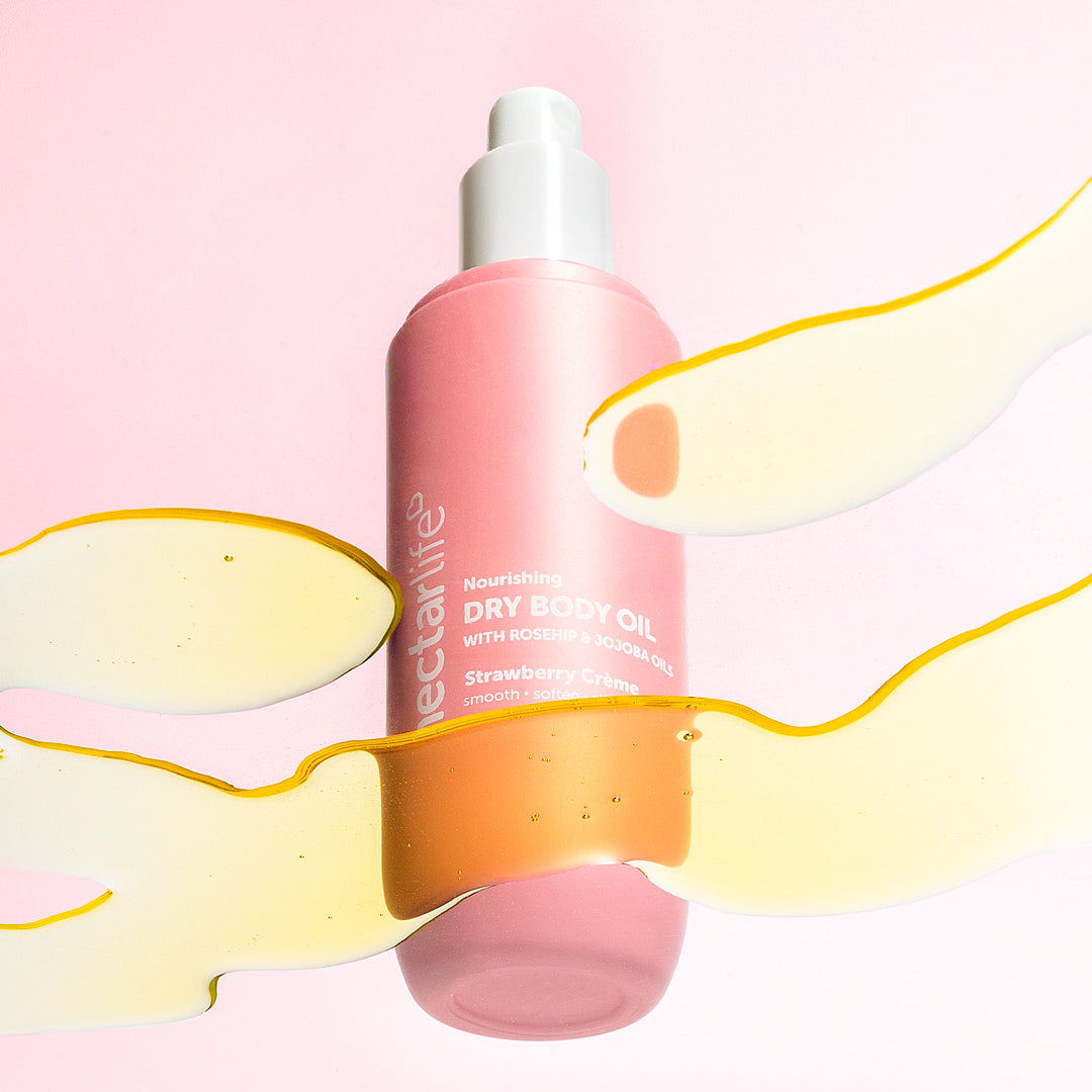 Strawberry Crème Nourishing Dry Body Oil