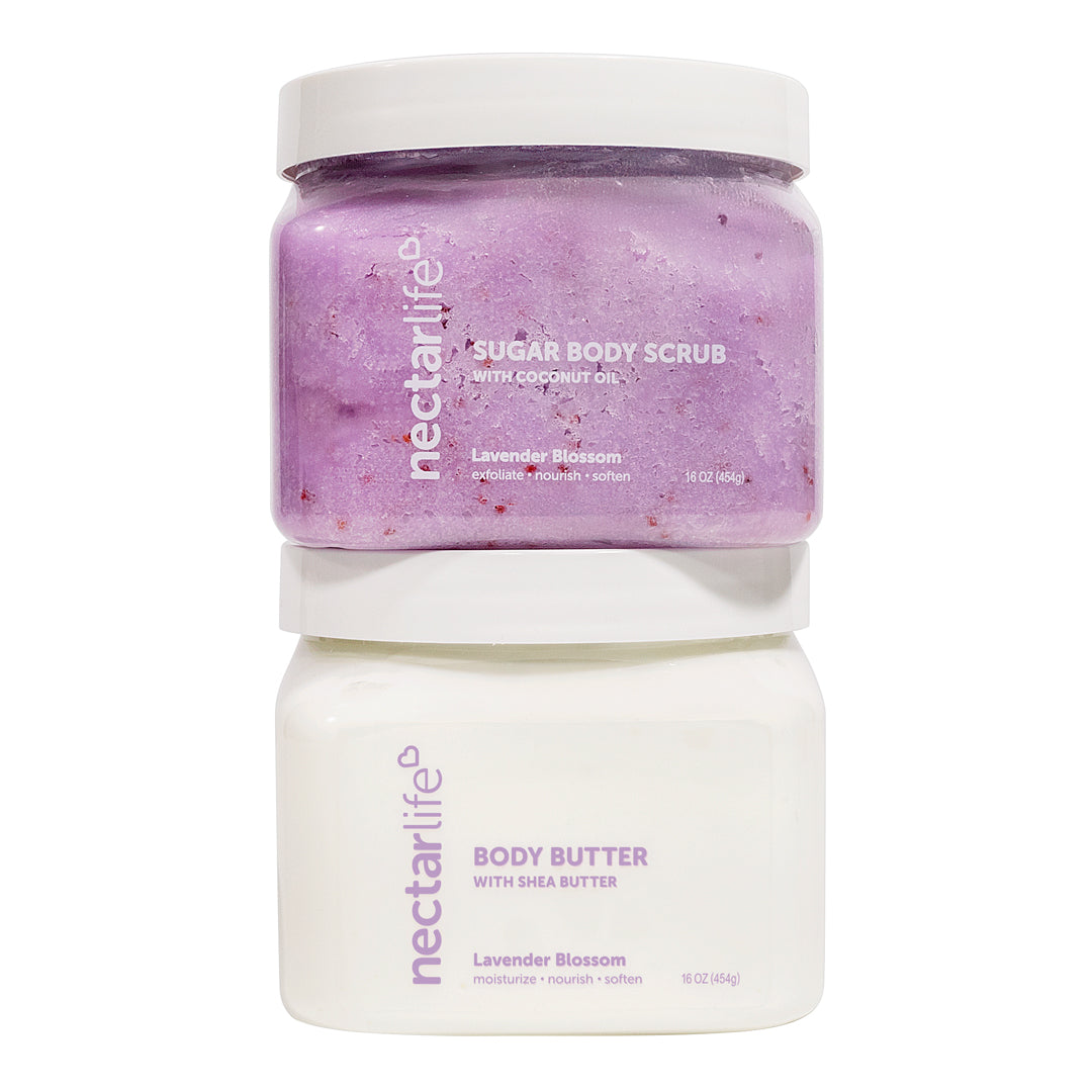 Jumbo Scrub & Butter Duo Lavender Blossom