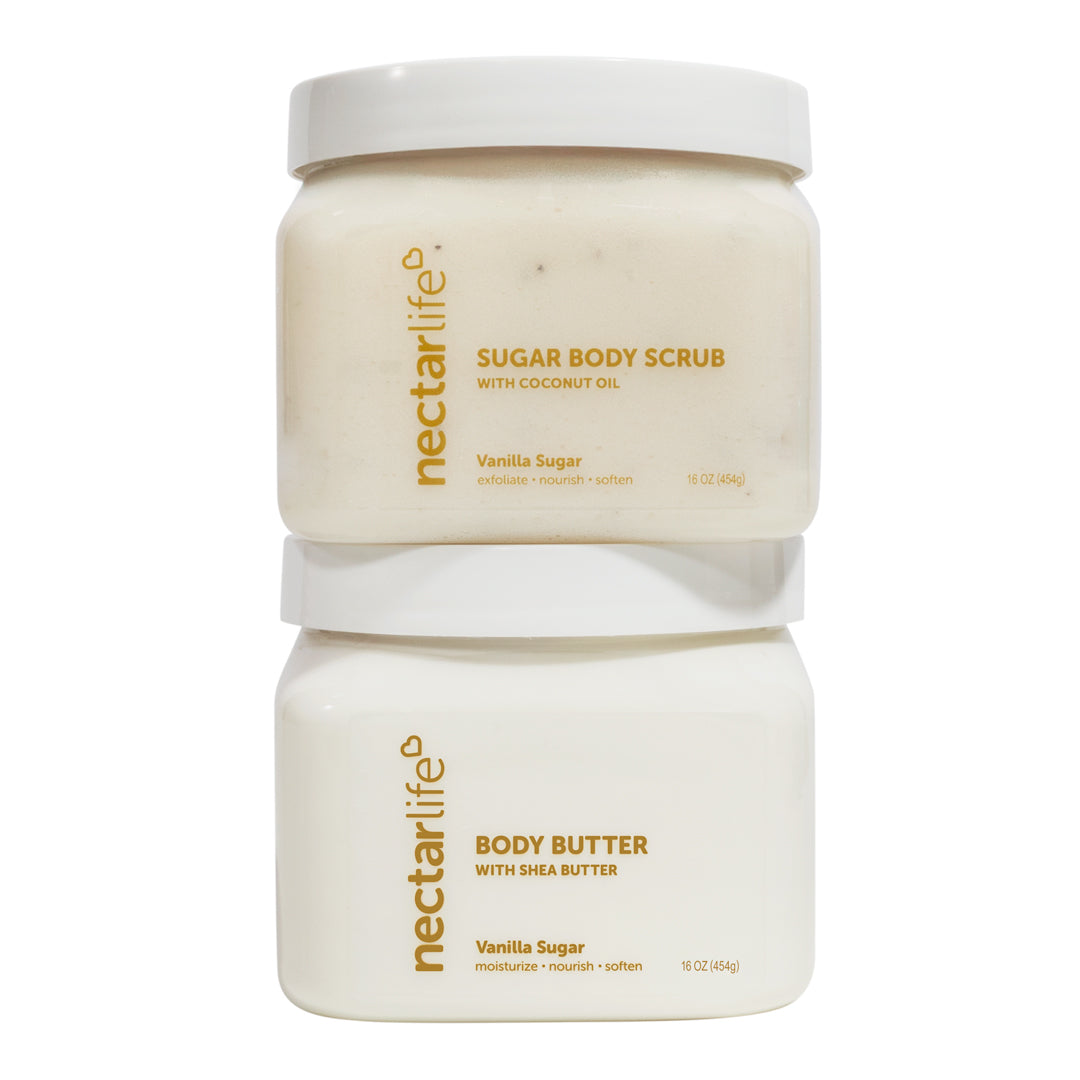 Jumbo Scrub & Butter Duo Vanilla Sugar