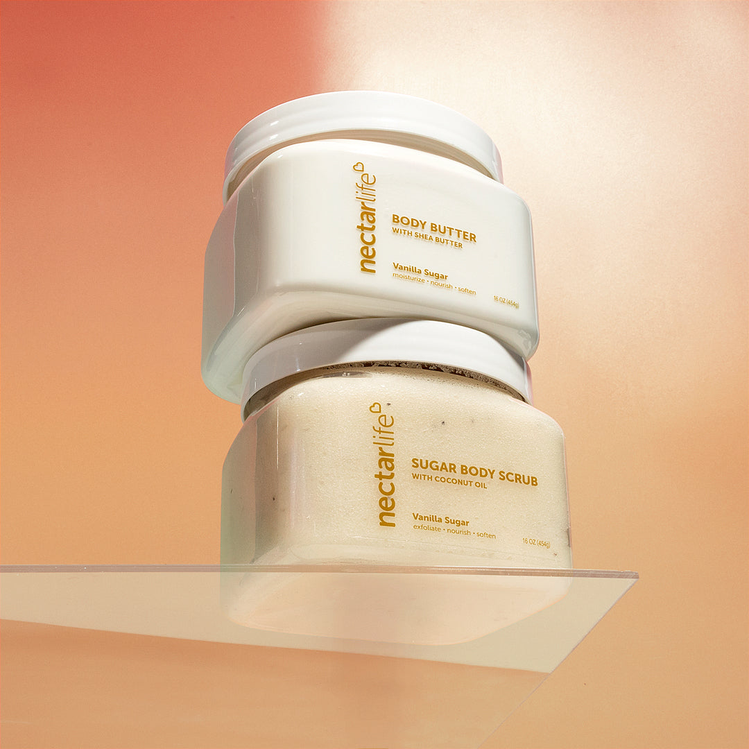 Vanilla Sugar Jumbo Scrub & Butter Duo
