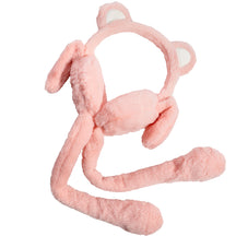 Cozy Bunny Earmuffs Frosted Pink