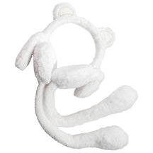 Cozy Bunny Earmuffs Winter White