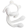 Cozy Bunny Earmuffs Winter White