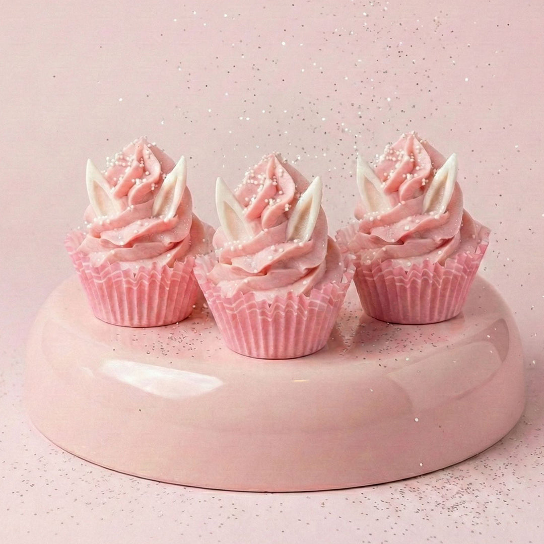 Marshmallow Fluff Bunny Cupcake Soap