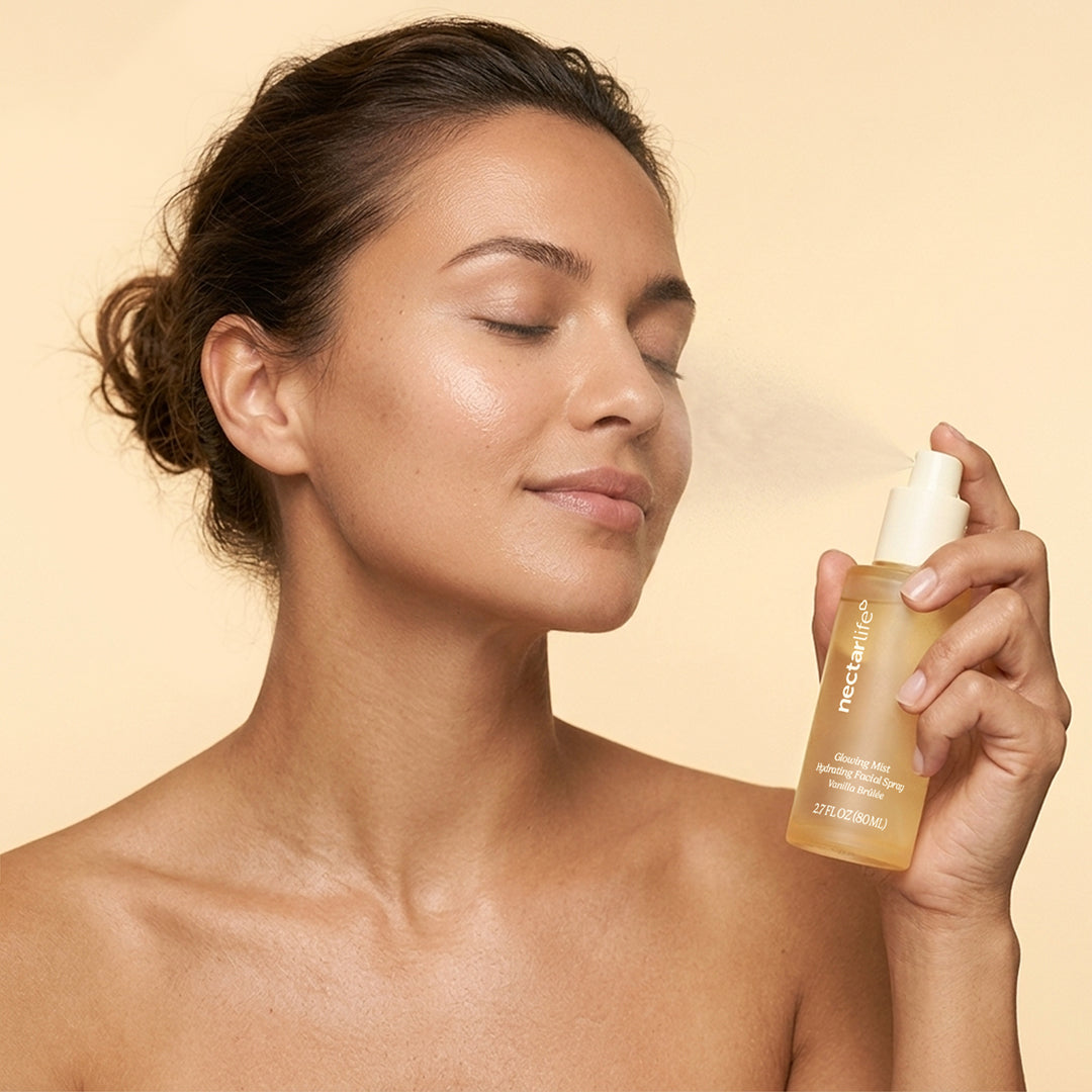 Glowing Mist Hydrating Facial Spray - Vanilla Brulee