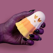 Candy Corn Ghost Bath Bomb