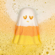 Candy Corn Ghost Bath Bomb
