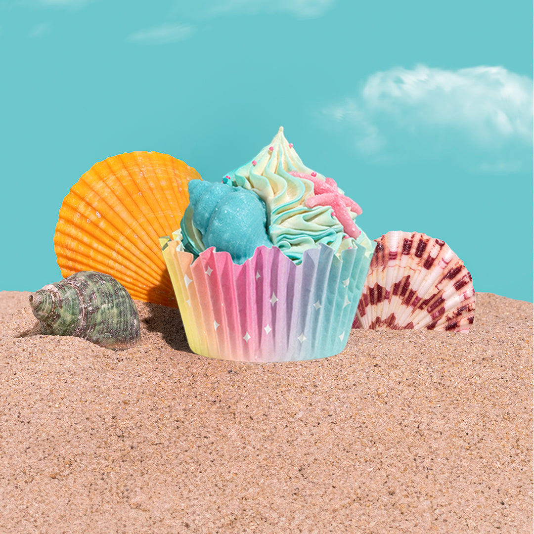Ocean Breeze Cupcake Soap