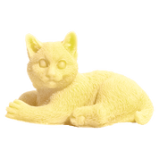 Small Kitty Soap - Yellow