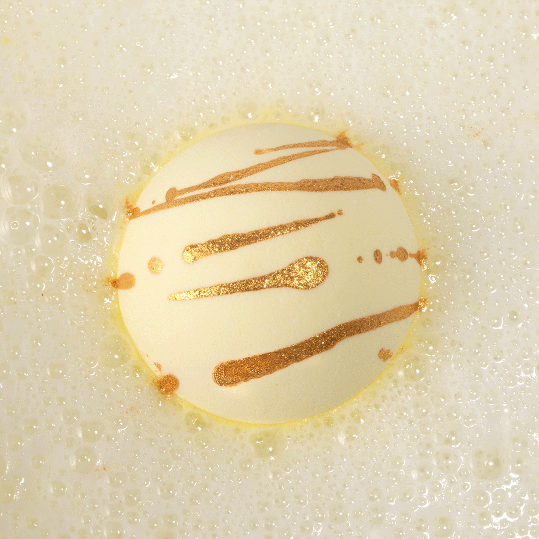 Milk & Honey Round Bath Bomb