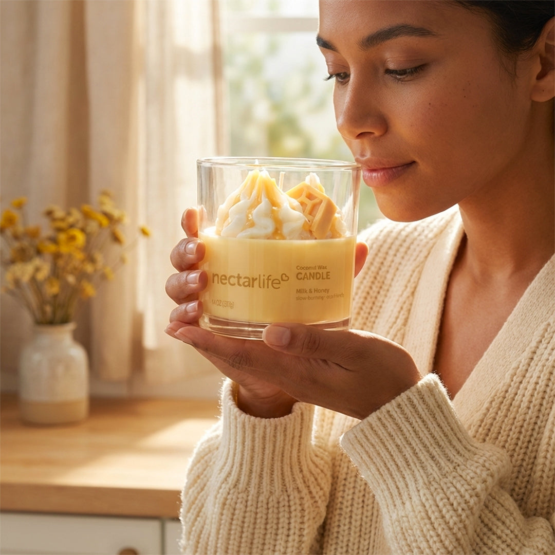 Milk & Honey Coconut Wax Candle