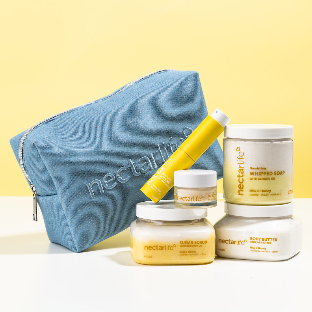 Denim Milk & Honey Pouch