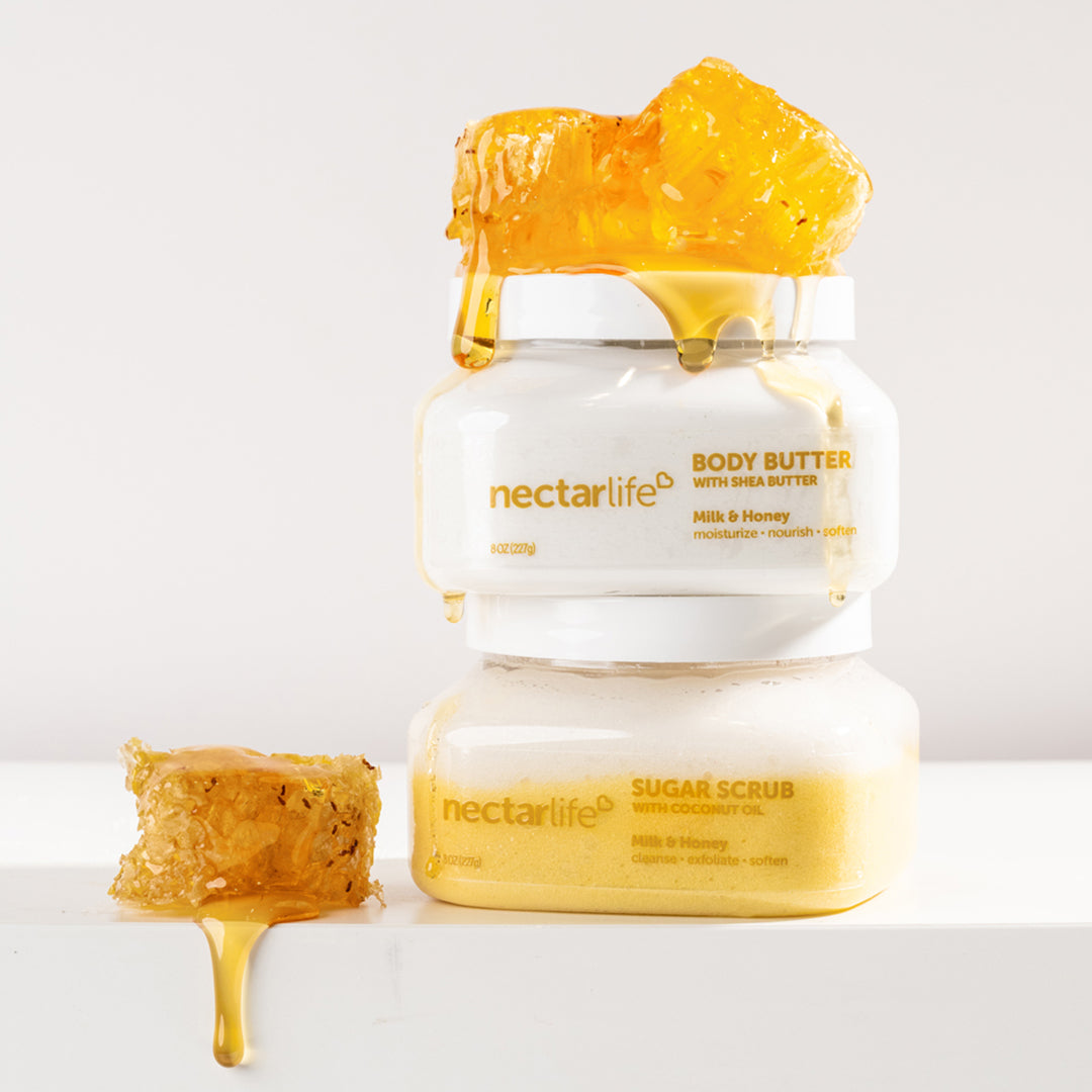 Denim Milk & Honey Pouch