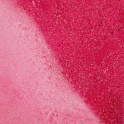 Strawberry Crème Sugar Body Scrub texture closeup, pink sugar crystals, plant-based and sulfate-free formula by Nectar Life