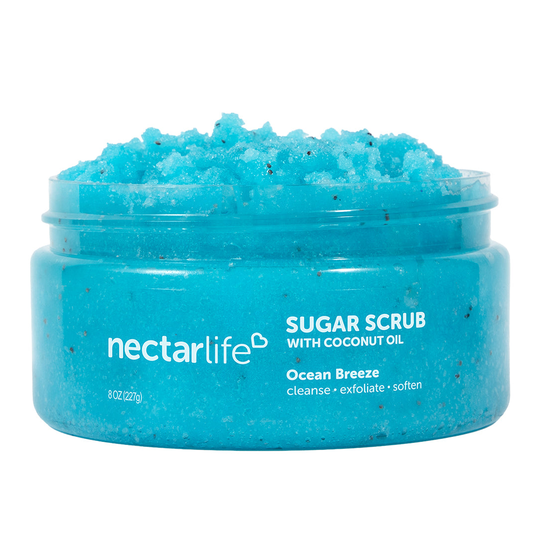 Ocean Breeze Exfoliating Sugar Body Scrub 8 oz