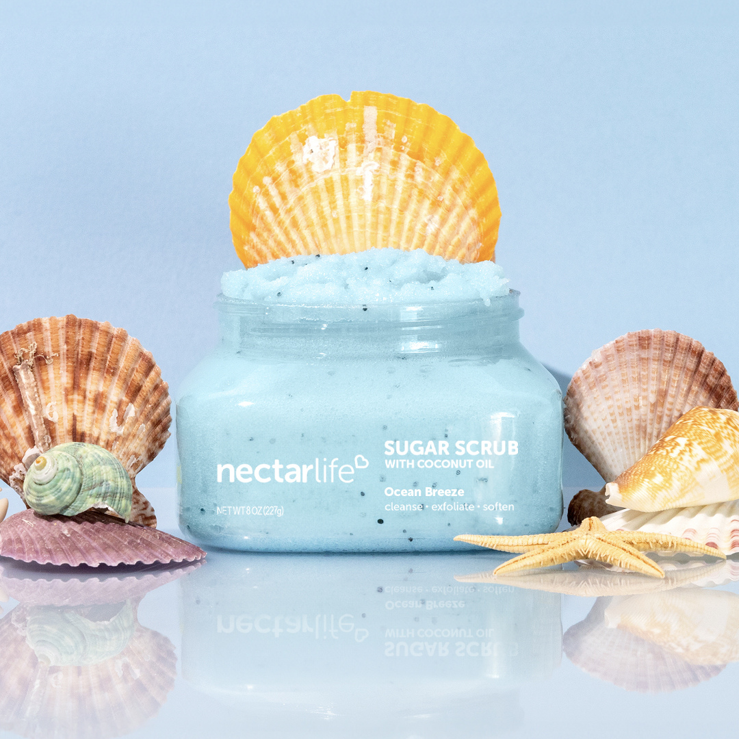 Nectar_Life_Sugar_Body_Scrub_8oz_Ocean_Breeze_Lifestyle_1080x1080_e4688331-ddca-4491-9a32-978e6302f890.png