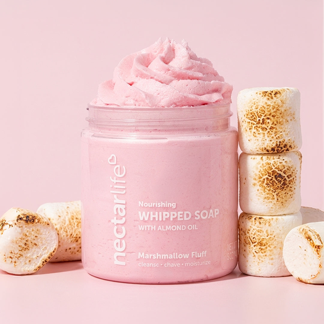 Marshmallow Fluff Nourishing Whipped Soap + Shave Butter