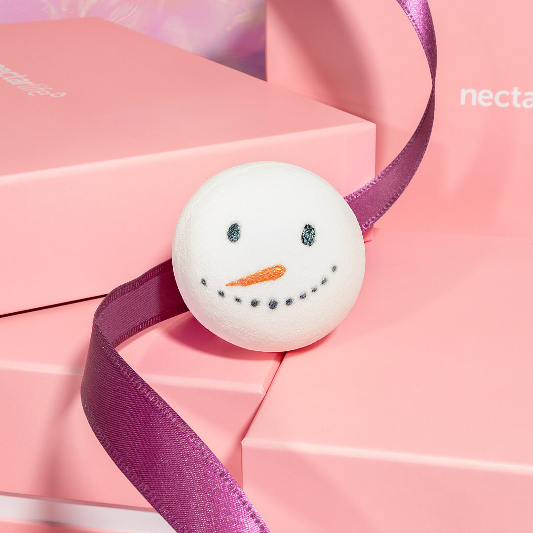 Sugar Plum Snowman Bath Bomb