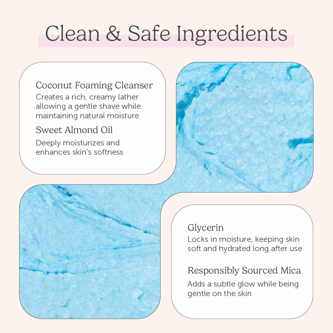 Nourishing Whipped Soap + Shave Butter - Ocean Breeze - Testing