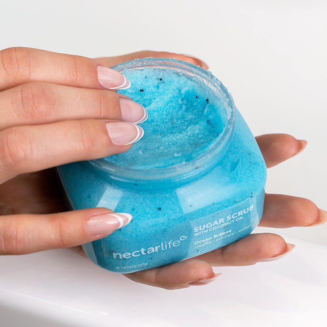 Ocean Breeze Sugar Body Scrub 8 oz