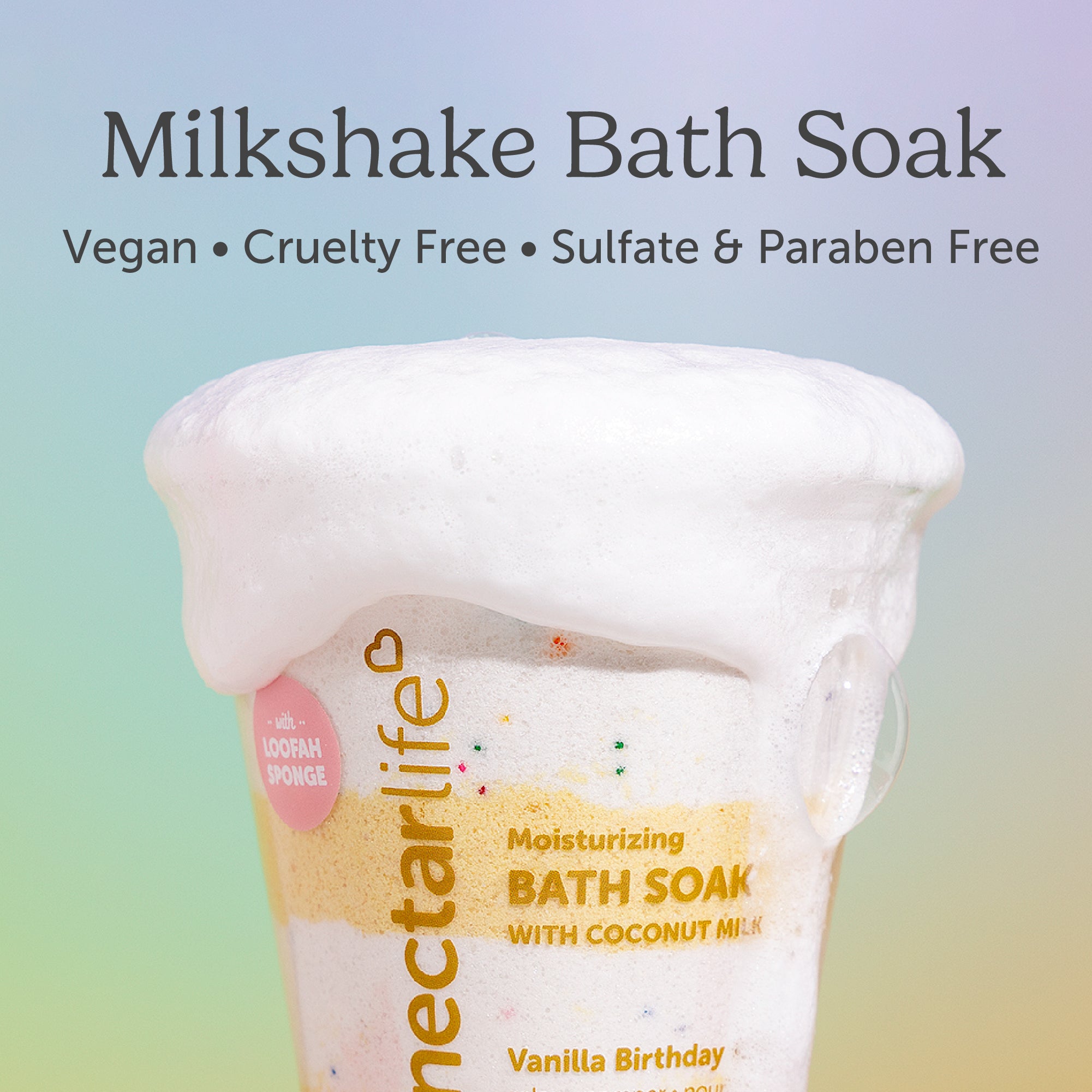 Vanilla Birthday Milkshake Bath Soak